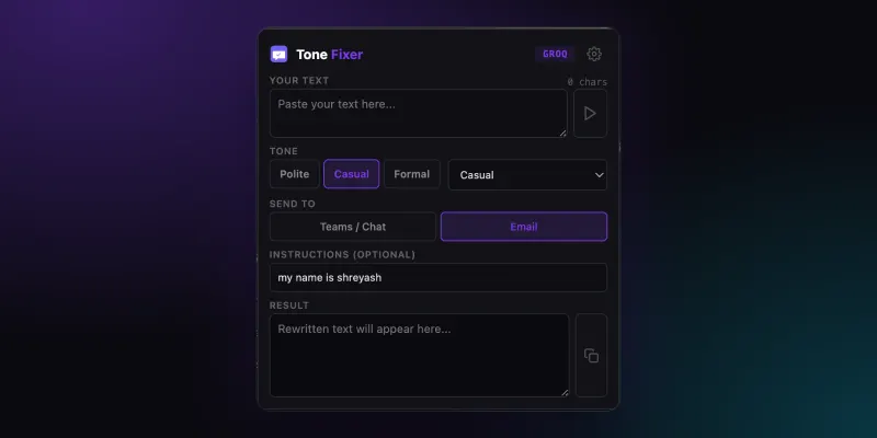 Tone Fixer screenshot
